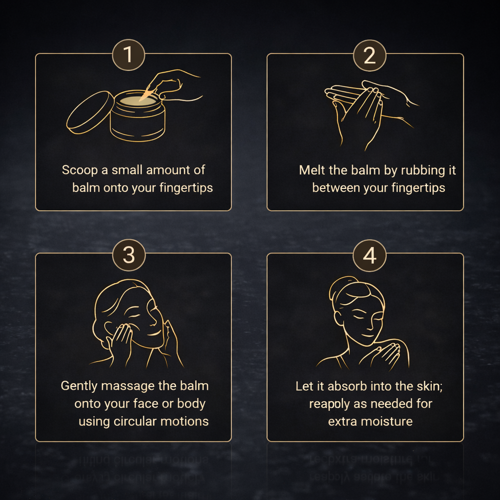 Organic Grass Fed Beef Tallow Balm With Raw Honey