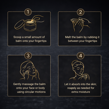 Organic Grass Fed Beef Tallow Balm With Raw Honey